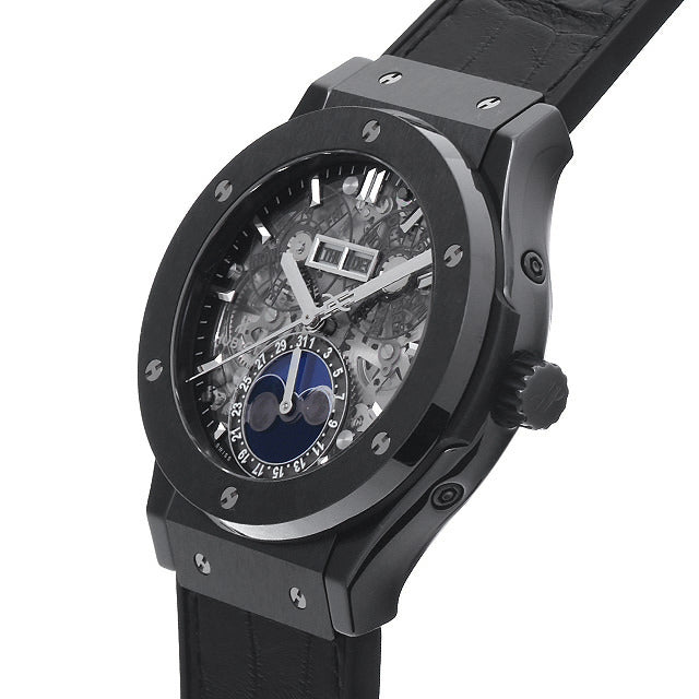 Hublot Classic Fusion Aerofusion Moonphase 45mm Black Magic, Ref# 517.CX.0170.LR, Unworn 2025