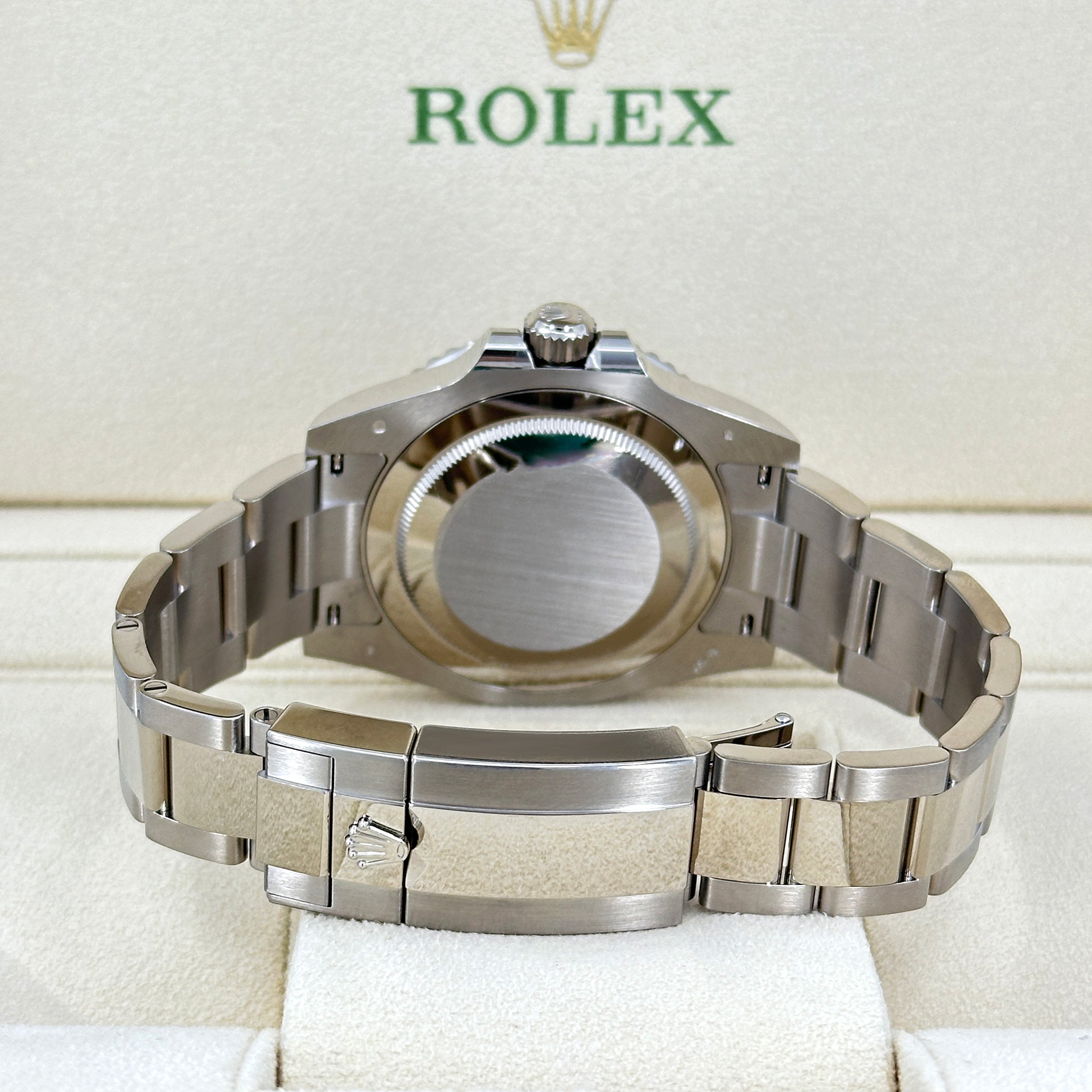 Rolex GMT-Master II 18 ct white gold Ref# 126719BLRO-0002