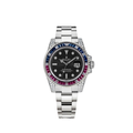 Rolex Submariner Silver Blue/Red Diamond, 40mm
