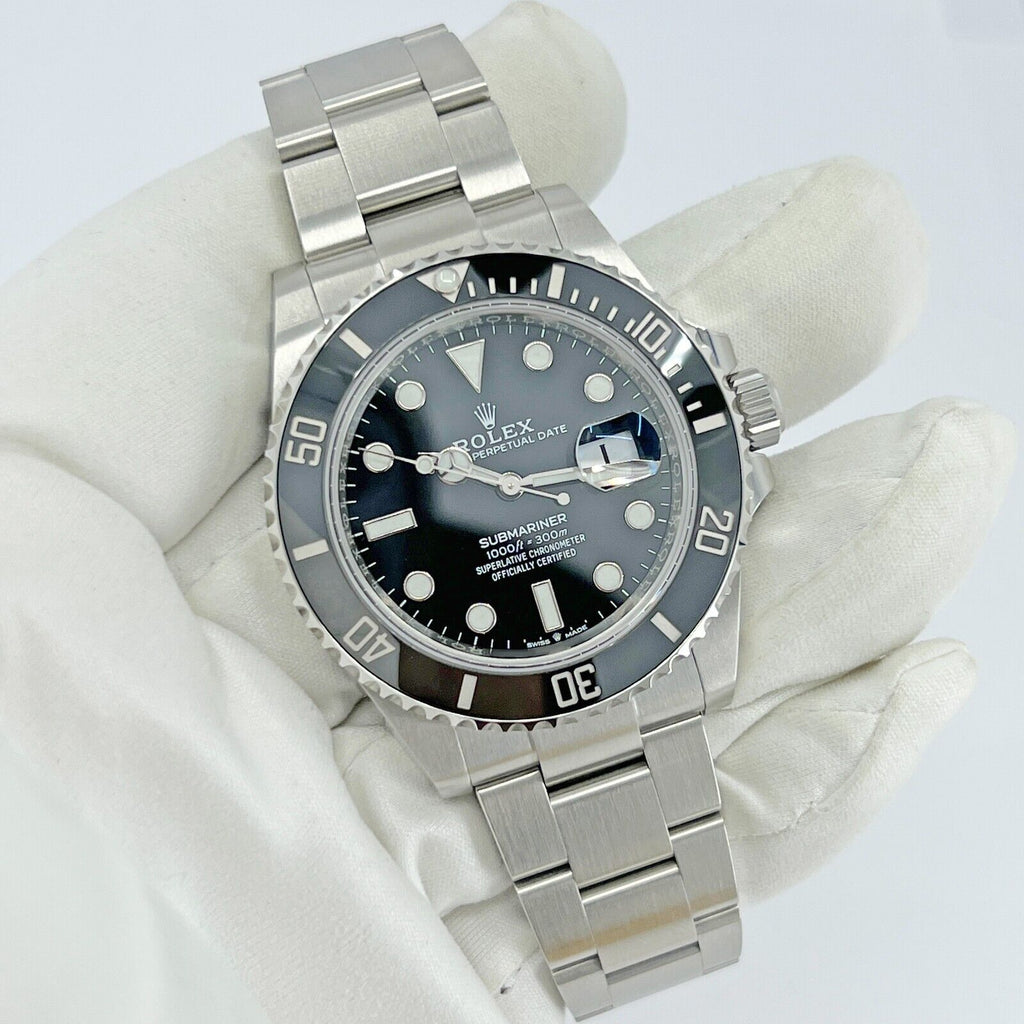Rolex Submariner Date 41, Stainless Steel, Black Ceramic, Black dial, 41mm, Oyster, Ref# 126610ln-0001