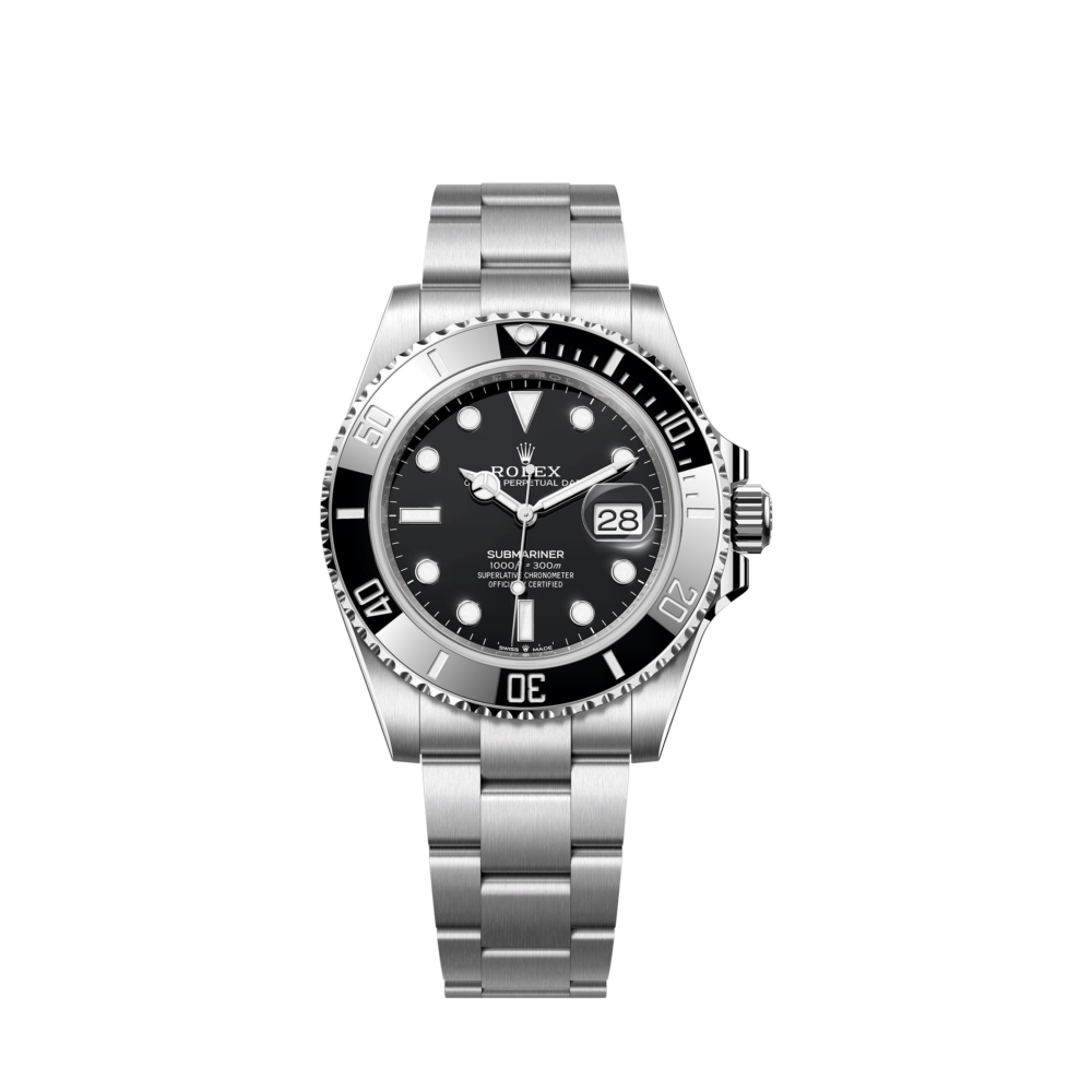 Rolex Submariner Date 41, Stainless Steel, Black Ceramic, Black dial, 41mm, Oyster, Ref# 126610ln-0001
