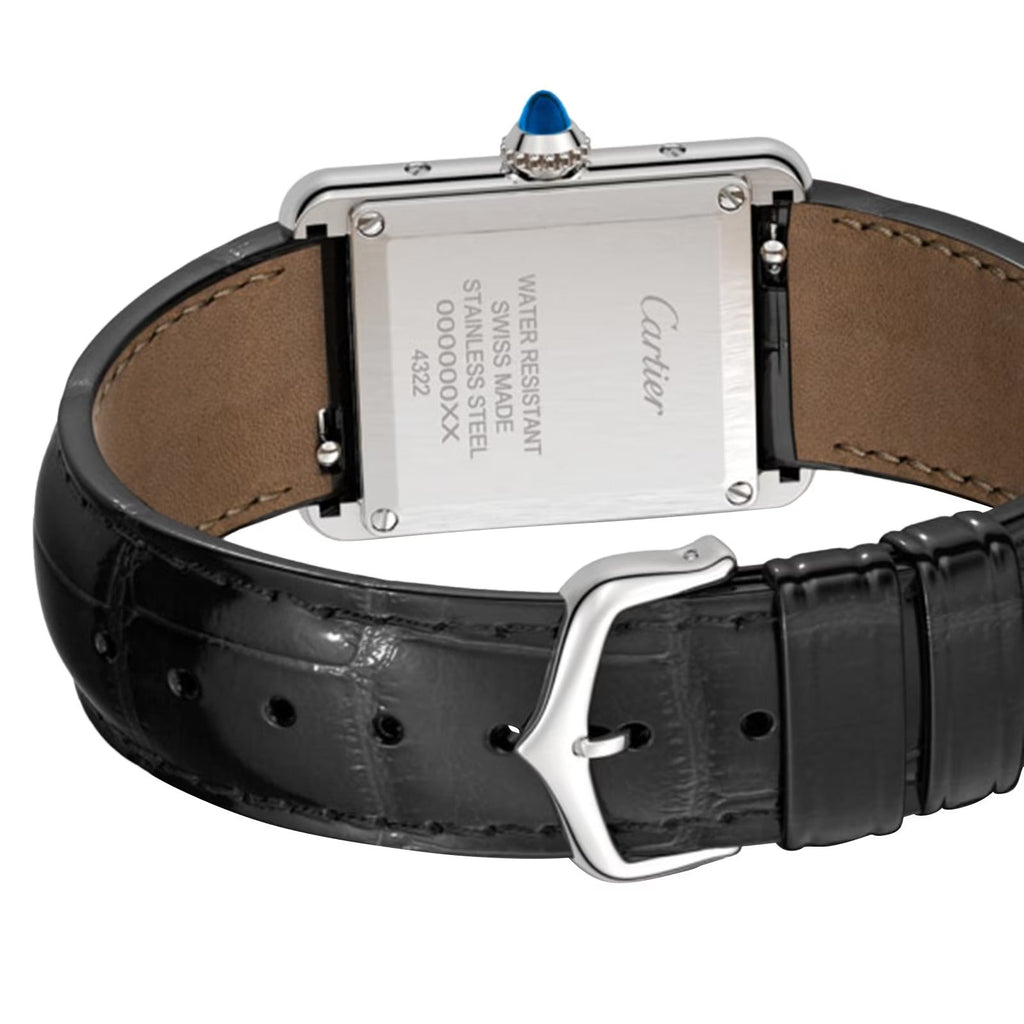 Unworn Cartier Tank Must de Cartier, Small Stainless Steel, 29.5mm x 22mm, Ref# WSTA0071, box and papers