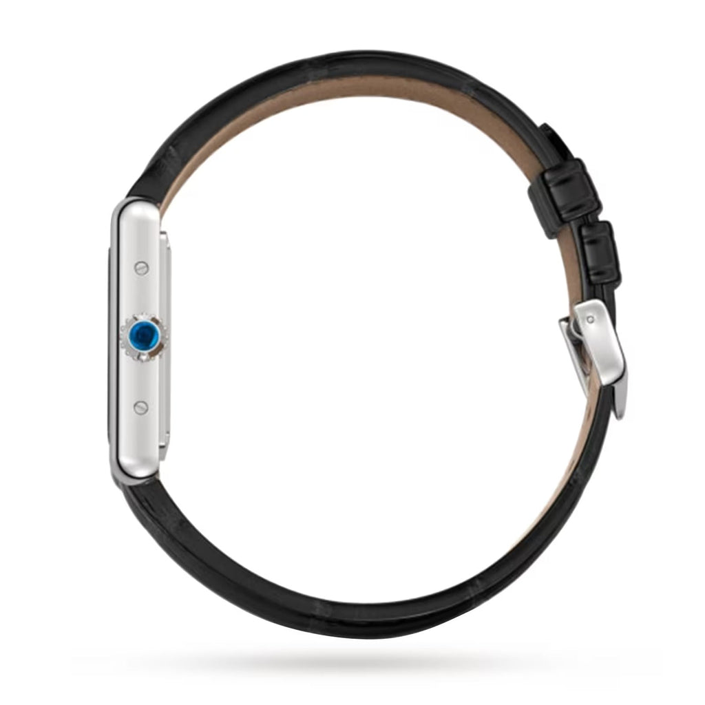 Unworn Cartier Tank Must de Cartier, Small Stainless Steel, 29.5mm x 22mm, Ref# WSTA0071, box and papers