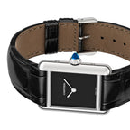 Unworn Cartier Tank Must de Cartier, Small Stainless Steel, 29.5mm x 22mm, Ref# WSTA0071, box and papers