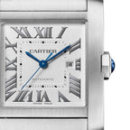 Unworn Cartier Tank Francaise de Cartier, Medium Stainless Steel, 32mm x 27mm, Ref# WSTA0074, box and papers