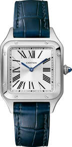Unworn Cartier Santos-Dumont de Cartier, Stainless Steel, 38mm x 27.5mm, Ref# WSSA0023, box and papers