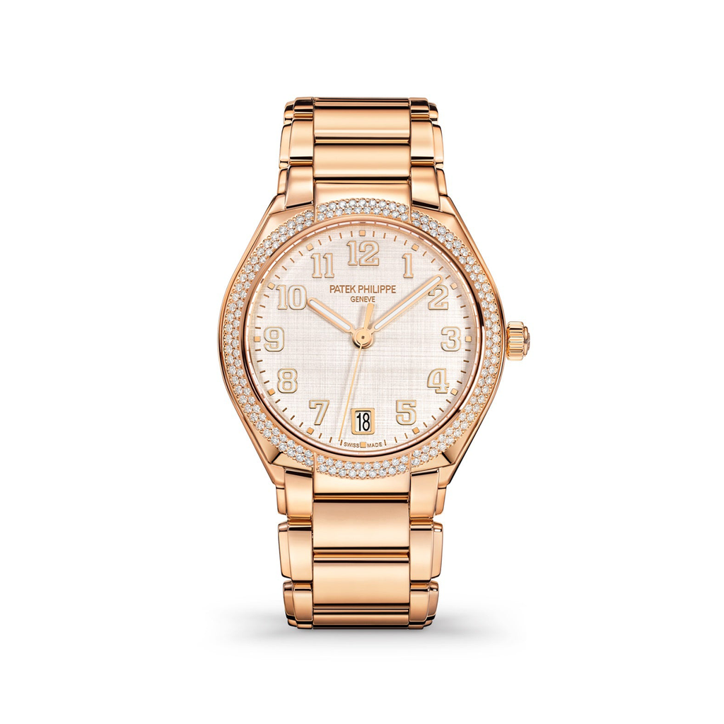 Patek Philippe Twenty~4 Automatic, 18k Rose Gold with 160 diamonds ~0,77ct, 36mm, Ref# 7300/1200R-010