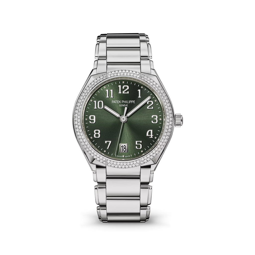 Patek Philippe Twenty~4 Automatic, Stainless Steel with 160 diamonds ~0,77ct, 36mm, Ref# 7300/1200A-011