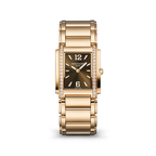 Patek Philippe Twenty~4 Quartz Ladies Watch, 18k Rose Gold with 34 Diamond (~0.57 ct), 25.1 x 30 mm, Ref# 4910/1201R-001