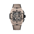 Unworn Hublot Spirit of Big Bang Beige Ceramic 42, 642.CZ.6110.RX, box and papers