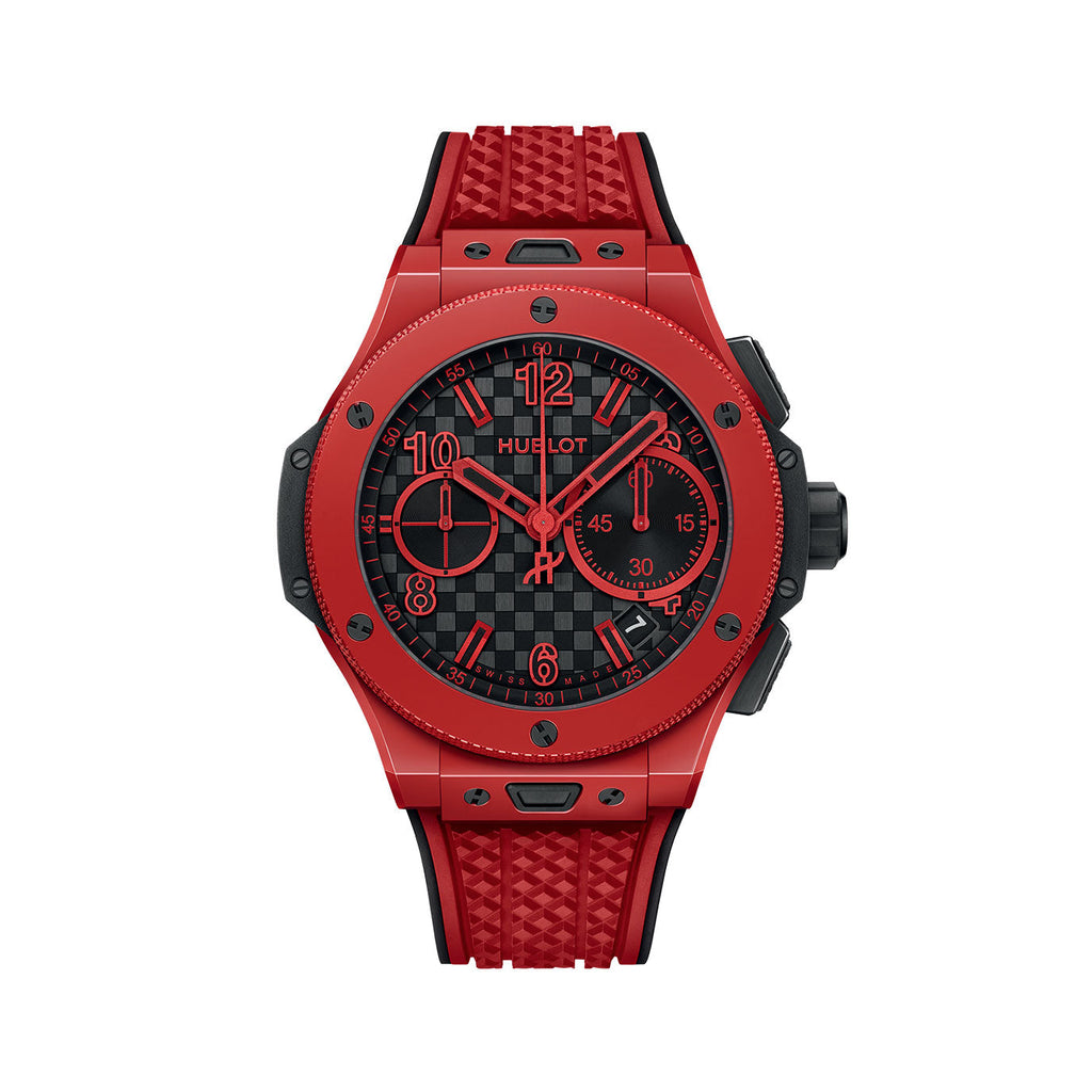 Unworn Hublot Big Bang 20th Anniversary Red Magic 43, 431.CF.1313.RX, box and papers