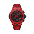 Unworn Hublot Big Bang 20th Anniversary Red Magic 43, 431.CF.1313.RX, box and papers