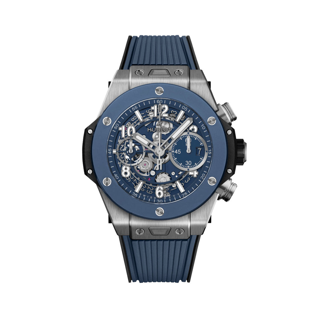 Hublot Big Bang Unico Titanium Blue Ceramic, 42mm, Ref# 441.NL.5171.RX, Unworn 2025