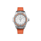 Unworn Hublot Big Bang One Click Joyful Steel Orange 33, 485.SO.2210.RX.1206, box and papers
