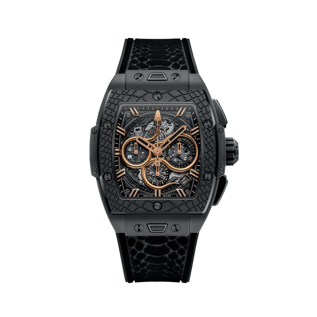 Unworn Hublot Spirit of Big Bang Year of the Snake 42, 642.CI.0180.RX.CNY25, box and papers