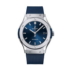 Hublot Classic Fusion Titanium Blue Ref# 511.NX.7170.RX, Unworn 2025
