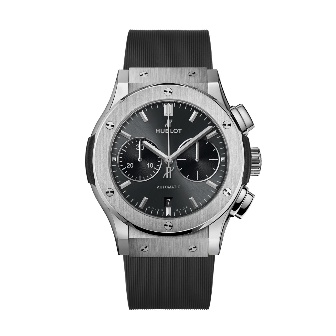 Hublot Classic Fusion Racing Grey Chronograph Titanium, 45mm, Ref# 521.NX.7071.RX, Unworn 2025