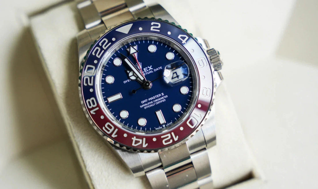 Rolex GMT-Master II 18 ct white gold Ref# 126719BLRO-0003