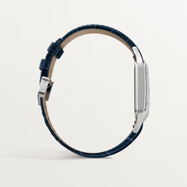 Unworn Cartier Santos Dumont de Cartier, Stainless Steel, 43.5mm x 31.4mm, Ref# WSSA0022, box and papers