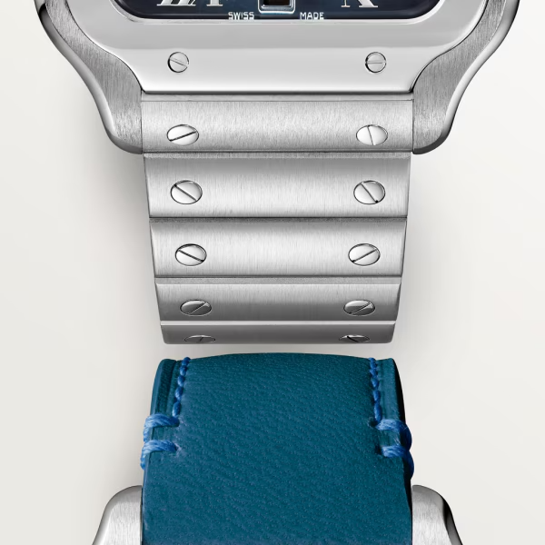 Unworn Cartier Santos de Cartier, Stainless Steel, 39.8mm, Ref# WSSA0030, box and papers