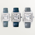 Unworn Cartier Santos Dumont de Cartier, Stainless Steel, 43.5mm x 31.4mm, Ref# WSSA0022, box and papers