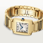 Unworn Cartier Tank Francaise, 18k Yellow Gold, 32mm x 27mm, Ref# WGTA0113, box and papers