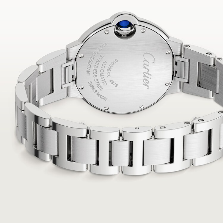 Unworn Cartier Ballon Bleu de Cartier, Stainless Steel, 33mm, Ref# WSBB0062, box and papers