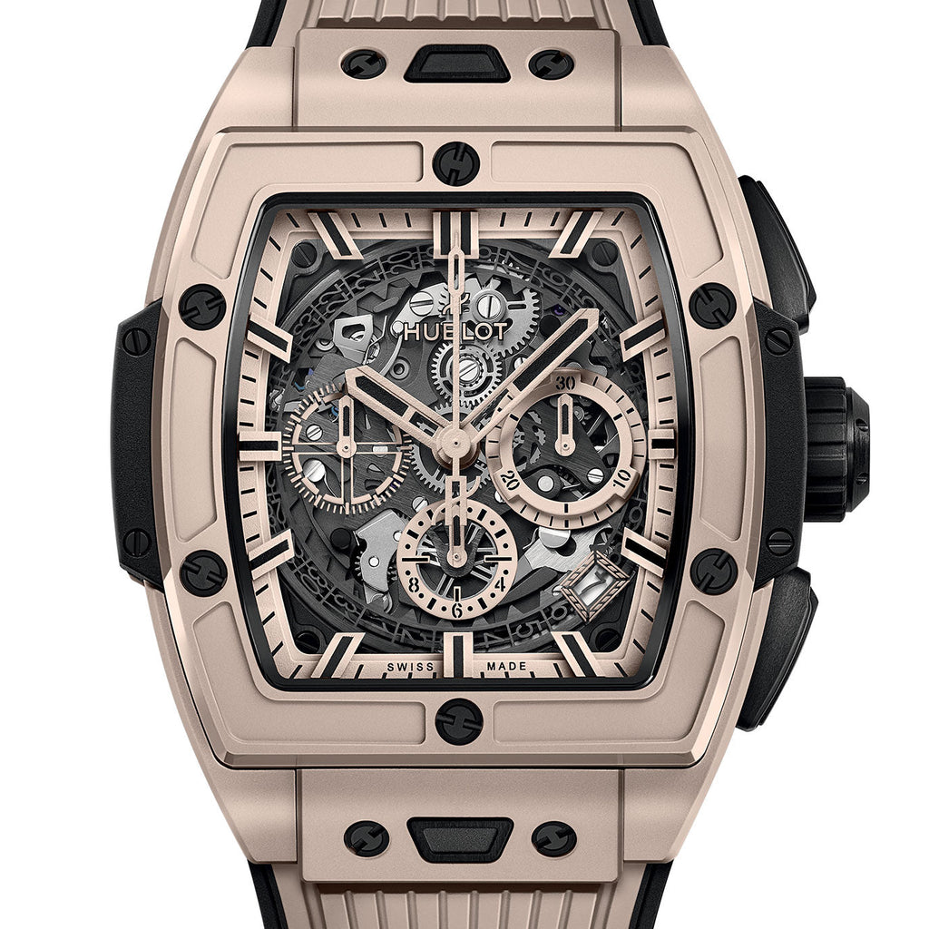 Unworn Hublot Spirit of Big Bang Beige Ceramic 42, 642.CZ.6110.RX, box and papers