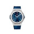 Hublot Classic Fusion Titanium Blue 38mm, Ref# 565.NX.7170.LR