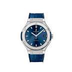 Hublot Classic Fusion Titanium Blue 38mm, Ref# 565.NX.7170.LR