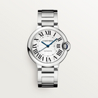 Unworn Cartier Ballon Bleu de Cartier, Stainless Steel, 36mm, Ref# WSBB0048, box and papers
