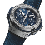 Hublot Big Bang, Steel Blue Diamonds, 41mm, Ref# 341.SX.7170.LR.1204