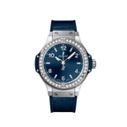 Hublot Big Bang, Steel Blue Diamonds, 38 mm, Ref# 361.SX.7170.LR.1204, Unworn 2025