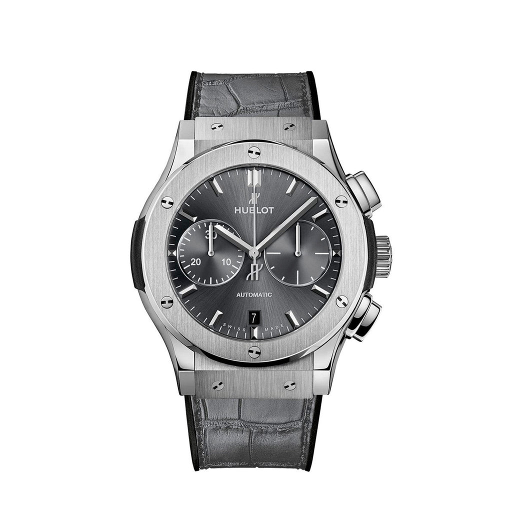 Hublot Classic Fusion Racing Grey Chronograph Titanium 45mm, Ref# 521.NX.7071.LR, Unworn 2025