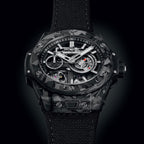 Unworn Hublot Big Bang Meca-10 Frosted Carbon 42, 444.QN.1170.NR, box and papers
