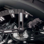 Unworn Hublot Spirit of Big Bang Tourbillon SORAI 42, 645.FX.8020.NR.SOA24, box and papers