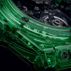 Unworn Hublot Big Bang Tourbillon Automatic Green SAXEM 44, 429.JG.0110.RT, box and papers