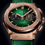 Unworn Hublot Classic Fusion Chronograph Arturo Fuente King Gold 42, 541.OX.8980.LR.OPX24, box and papers