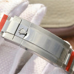 Rolex Submariner Date Silver Black Diamond, 40mm, Ref#116610LN