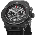 Hublot Big Bang Automatic Chronograph, 45mm, Black Ceramic, Ref# 411.CI.1170.RX, Unworn 2025