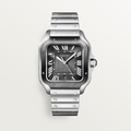 Unworn Cartier Santos de Cartier, Stainless Steel, 39.8mm, Ref# WSSA0037, box and papers