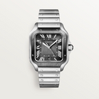 Unworn Cartier Santos de Cartier, Stainless Steel, 39.8mm, Ref# WSSA0037, box and papers