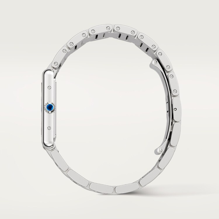 Unworn Cartier Tank Must de Cartier, Large Stainless Steel, 33.7mm x 25.5mm, Ref# WSTA0052, box and papers