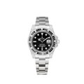 Rolex Submariner Date Silver Black Diamond, 40mm, Ref#116610LN