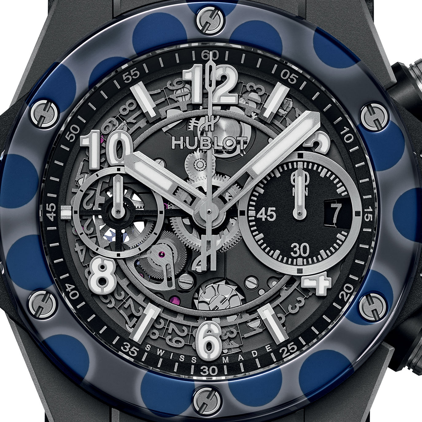 Unworn Hublot Big Bang Unico Magic Ceramic 42, 441.CIB.1171.RX, box and papers