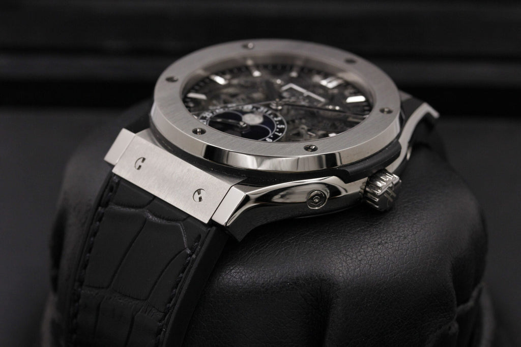 Hublot Classic Fusion Aerofusion Moonphase Titanium 45mm, Ref# 517.NX.0170.LR, Unworn 2025