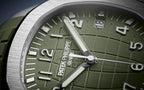 Patek Philippe Aquanaut Jumbo Date, Sweep Seconds, 18k White Gold, 42,2 mm, Ref# 5168G-010