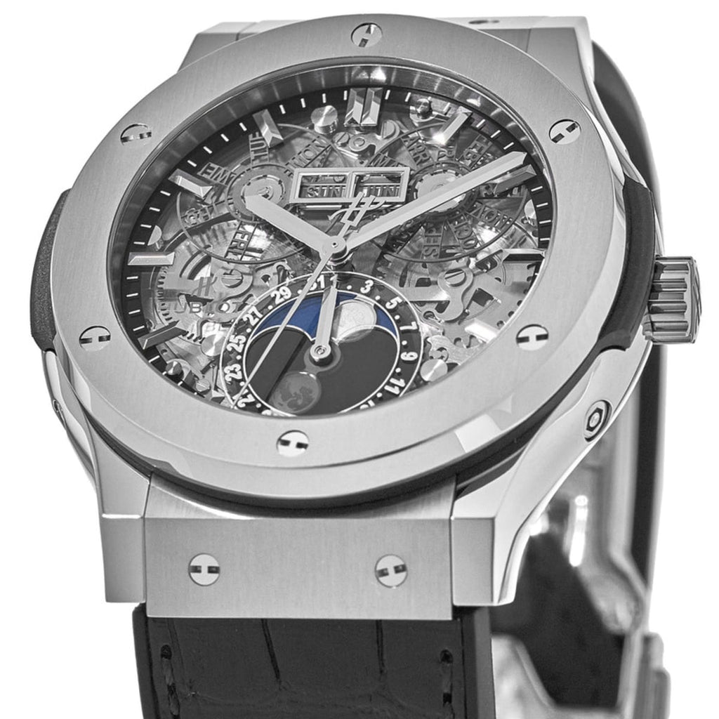 Hublot Classic Fusion Aerofusion Moonphase Titanium 45mm, Ref# 517.NX.0170.LR, Unworn 2025