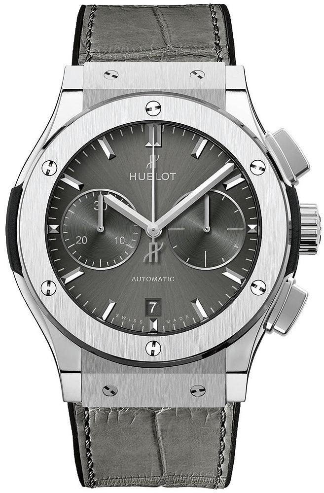 Hublot Classic Fusion Racing Grey Chronograph Titanium 45mm, Ref# 521.NX.7071.LR, Unworn 2025