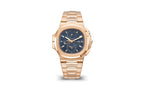 Patek Philippe Nautilus Travel Time Chronograph Watch, 18k Rose Gold, 40,5 mm, Ref# 5990/1R-001